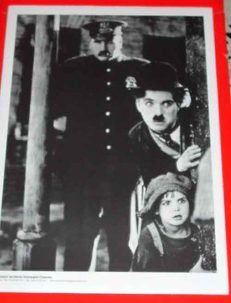 POSTER 35X50 CHARLOT Charlie Chaplin IL MONELLO