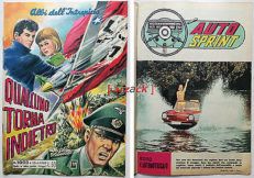 ALBI DELL'INTREPIDO 1003 Auto Sprint AMPHICAR AUTO MOTOSCAFO Universo 1965