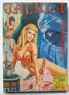 JACULA n 103 il bello eunuco RG 1973 fumetto erotico ERREGI