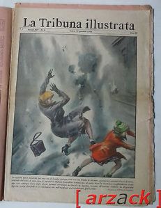 LA TRIBUNA ILLUSTRATA 3 Londra valanga di neve 15/1/1956