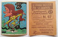 Figurina Cantanti PANINI 1969 PROSDOCIMI n 67 Gigliola Cinquetti con velina