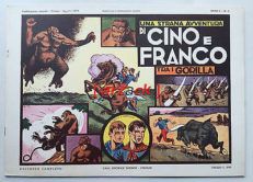 CINO e FRANCO 5 Cino e Franco tra i gorilla NERBINI 1973 ristampa anastatica