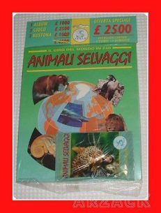 Album Figurine SL 94 ANIMALI SELVAGGI blisterato gadget