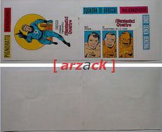 Adesivi i FANTASTICI QUATTRO 3 Corno 1971 gadget 100% completi e originali
