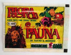 BUSTINA Figurine EDIS 1982 Flora e Fauna NUOVA sigillata PACKET POCHETTE TüTE