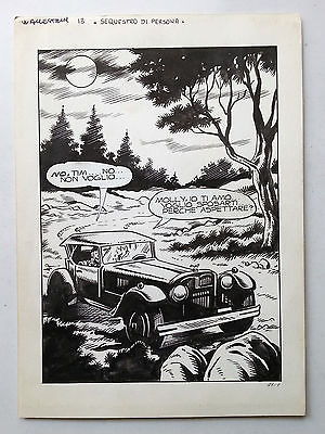 ROMANINI Wallestein (13) TAVOLA ORIGINALE Full Page edifumetto evilfrance