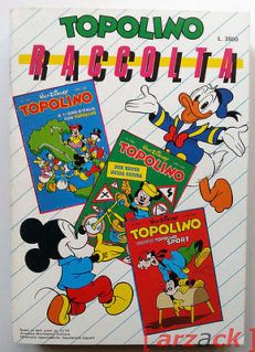 TOPOLINO RACCOLTA n. 33 [1597-1598-1599] Mondadori 1986 con cedola abbonamenti