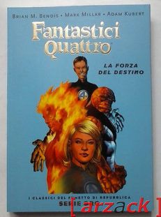 CLASSICI DI REPUBBLICA Serie Oro 42 FANTASTICI QUATTRO Bendis Millar Kubert