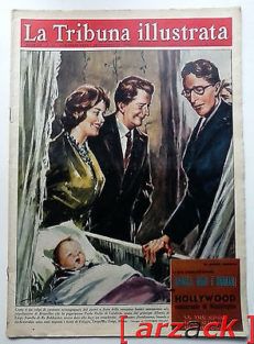 LA TRIBUNA ILLUSTRATA 18 Paola Ruffo Calabria partorito figlio maschio 1/5/1960
