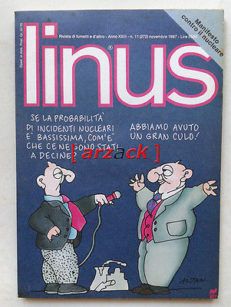 LINUS anno XXIII n 11 (272) RCS 1987