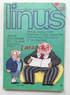 LINUS anno XXIV n 6 (279) RCS 1988