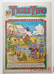 TIGRE TINO Anno N° 1 - 1933 L'inseparabile compagno di Jumbo RISTAMPA ANASTATICA