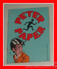 PETER PAPER 0 - 1972 inserto pubblicitario gratuito allegato a BONNIE 80