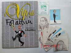 Album figurine I VIP DI FORATTINI presentato da Repubblica 48 figurine su 120