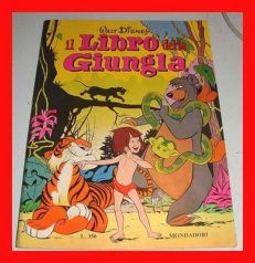 IL LIBRO DELLA GIUNGLA a fumetti DISNEY MONDADORI 1968