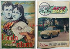 ALBI DELL'INTREPIDO 989 Auto Sprint DAFF DAFFODIL OLANDA Universo 1964