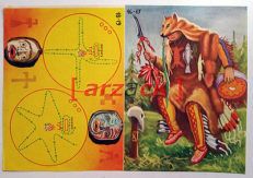 Album LONTANO WEST 2 DARDO 1963 - 4 figurine 16 17 18 19