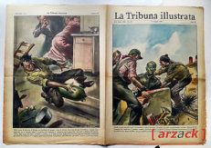 LA TRIBUNA ILLUSTRATA 19 RITROVATO BUSTO HITLER Rovigo bombola metano 9/5/1954