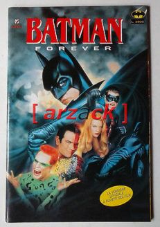 BATMAN FOREVER Play Press 1995 versione ufficiale a fumetti