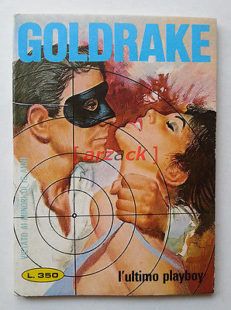 GOLDRAKE 302 l'ultimo playboy EDIPERIODICI 1979 fumetto erotico d'epoca