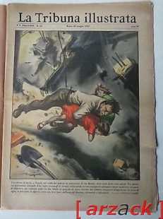 LA TRIBUNA ILLUSTRATA 22 Napoli crollo palazzo via Bonino 29/5/1955