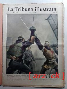 LA TRIBUNA ILLUSTRATA anno LXII  N 26 - 27/6/1954 Germania duelli tra studenti