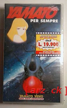 Yamato Video YAMATO PER SEMPRE VHS NUOVO SIGILATO celophanato