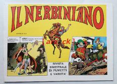IL NERBINIANO anno III° n 6 NERBINI 1975 rivista bimestrale di fumetti e varietà