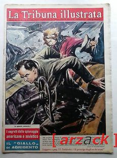 LA TRIBUNA ILLUSTRATA anno 76  N 27 - 20/5/1960 spionaggio americano e sovietico
