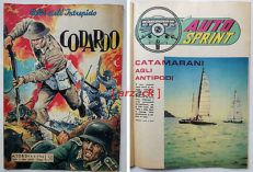 ALBI DELL'INTREPIDO 1063 Auto CATAMARANI Universo 1966