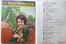 QUATTRORUOTE N 66 Giugno 1961  Ford Taunus 17M  Roulotte Roller FIAT 1800 B 2300