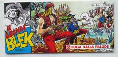 IL GRANDE BLEK striscia Serie III n° 24 Dardo 1995 Fuga dalla palude