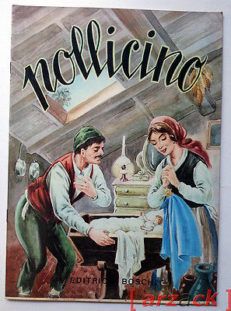 COLLANA FIABE Pollicino EDITRICE BOSCHI anni '60