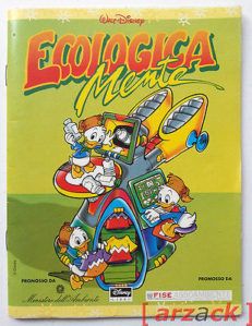 ECOLOGICAmente Walt Disney promosso dal Ministero dell'Ambiente 1998