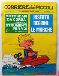 CORRIERE dei PICCOLI anno LXIII N 17 - 1971