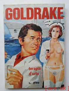 GOLDRAKE 229 terapia d'urto EDIPERIODICI 1975 fumetto erotico d'epoca