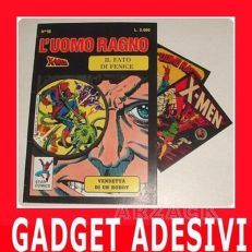 UOMO RAGNO 18 con Gadget ADESIVI Star Comics 1988 1ª ed
