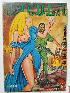 JACULA n 200 la stella del transval EP 1976 fumetto erotico EDIFUMETTO