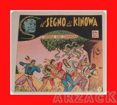 IL SEGNO DI KINOWA N 1 L'ombra che cammina ANASTATICA