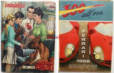 Rivista Fumetti INTREPIDO 10 Universo 1966 300 All'ora FERRARI 330/P3 DINO 206/S