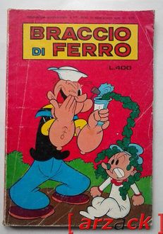 BRACCIO di FERRO N 111 Grafica Editoriale METRO 1979