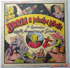 AVVENTURE DI GORDON 3 Barin il Principe Ribelle edizioni NERBINI 1957 ORIGINALE