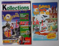 Kinder KOLLECTIONS e TOYS N 8 Epierre 2000 collezionismo in 3D + CATALOGO KINDER