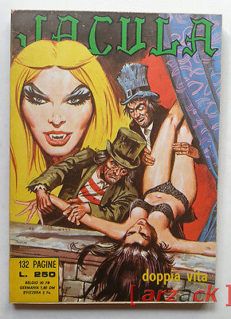 JACULA n 142 doppia vita EP 1974 fumetto erotico EDIFUMETTO