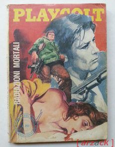 PLAYCOLT N 39 radiazioni Mortali EDIFUMETTO 1976 fumetto erotico d'epoca