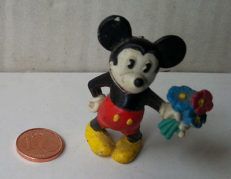TOPOLINO con fiori 4 Cm. Walt Disney