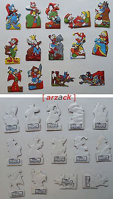 SAGOMATO FORMAGGINO MIO LOCATELLI Serie PAPERINO NEL MEDIO EVO completa + singol