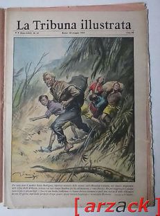 LA TRIBUNA ILLUSTRATA 21 Birmania ostaggi in salvo Justin Rodriguez 22/5/1955