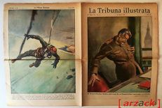 LA TRIBUNA ILLUSTRATA 11 STALIN EMORAGGIA Guidonia Sauro Rinaldi 15/3/1953