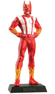 Supereroi MARVEL Eaglemoss STATUINA in PIOMBO FABBRI Sunfire SOLE ARDENTE